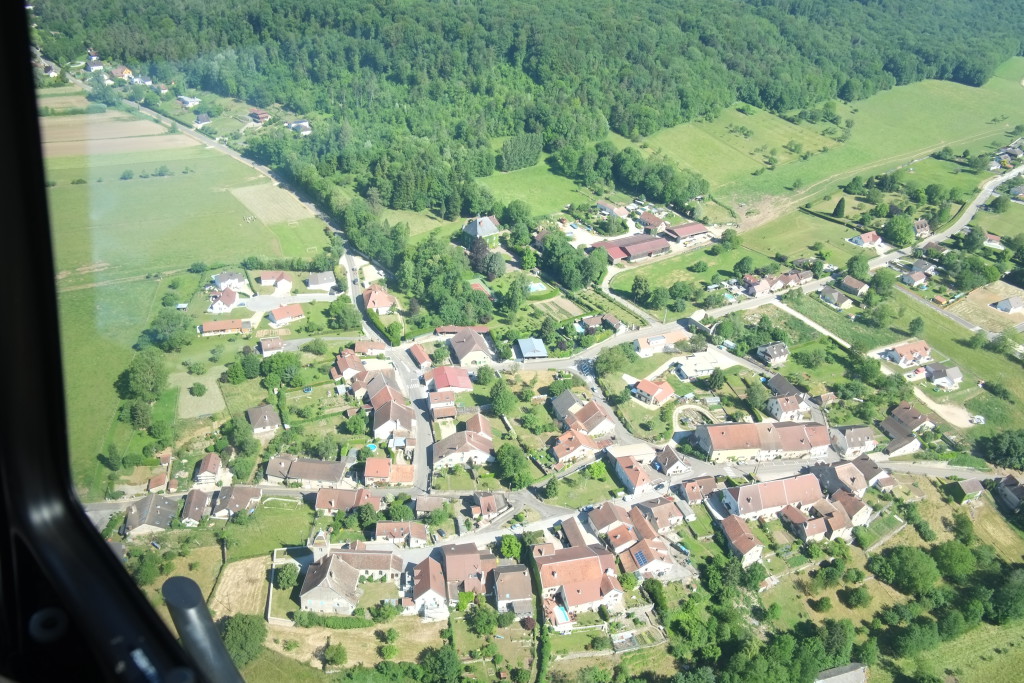 Bussières : vue depuis le Sud